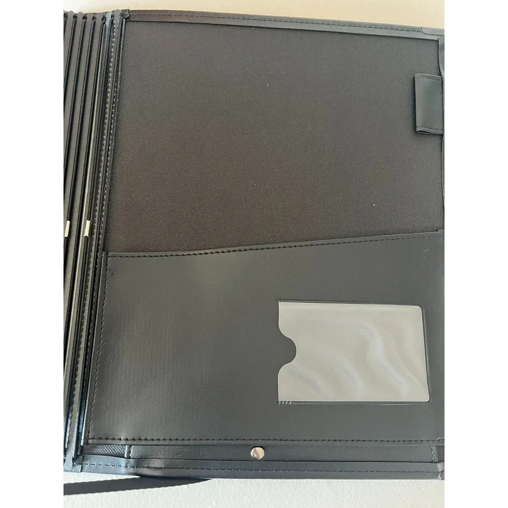 Rondofile Choral Pro Sheet Music Folder Choir Folder Binder Black Elastic Strap